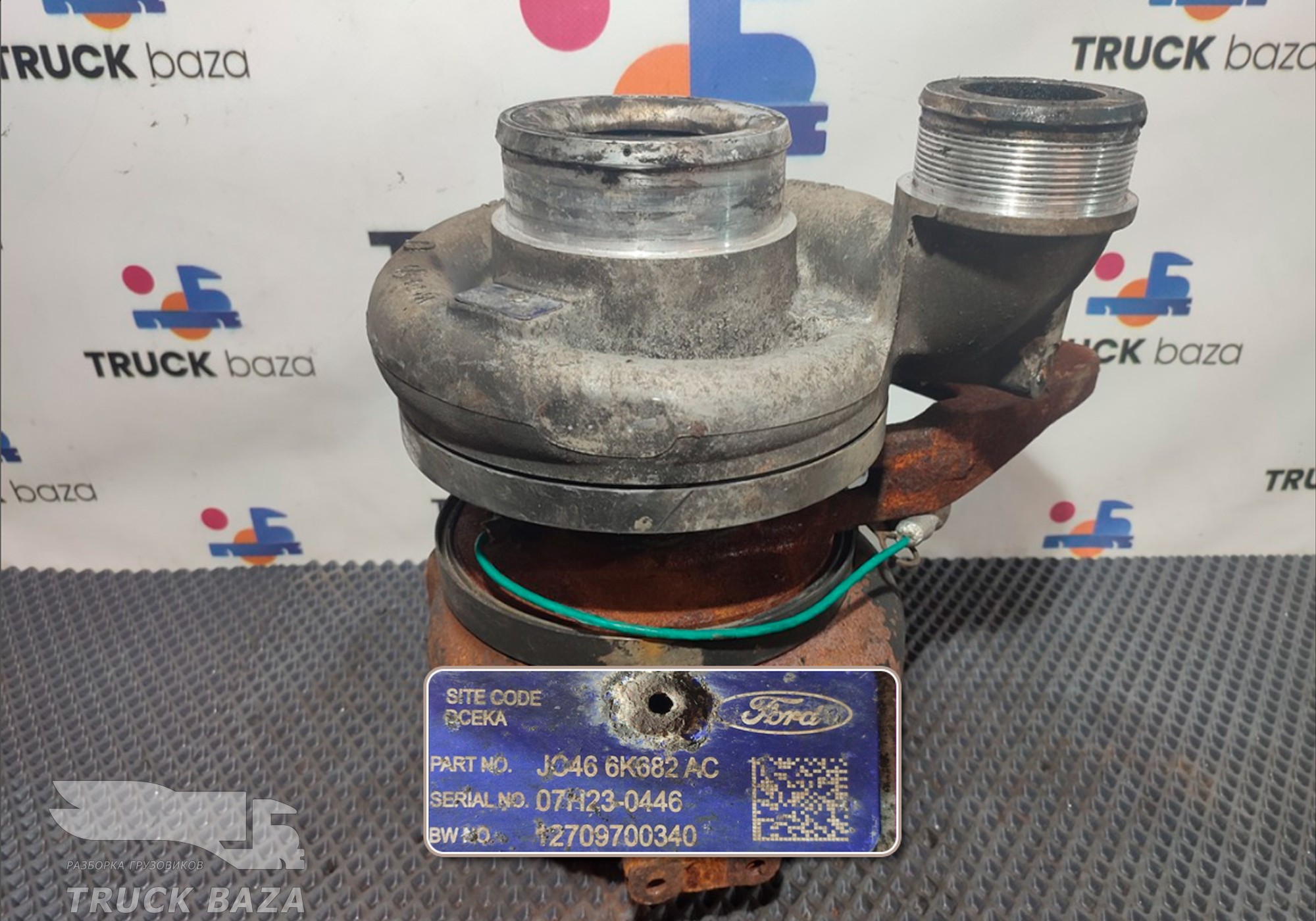 JC466K682AC Турбина BorgWarner для Ford F-MAX (с 2018)