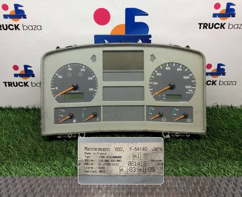 81272026123 Панель приборов для Man TGM