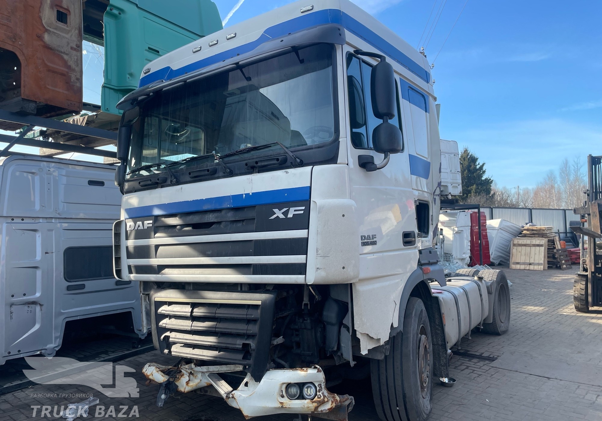 Daf XF105 2017 г. в разборе