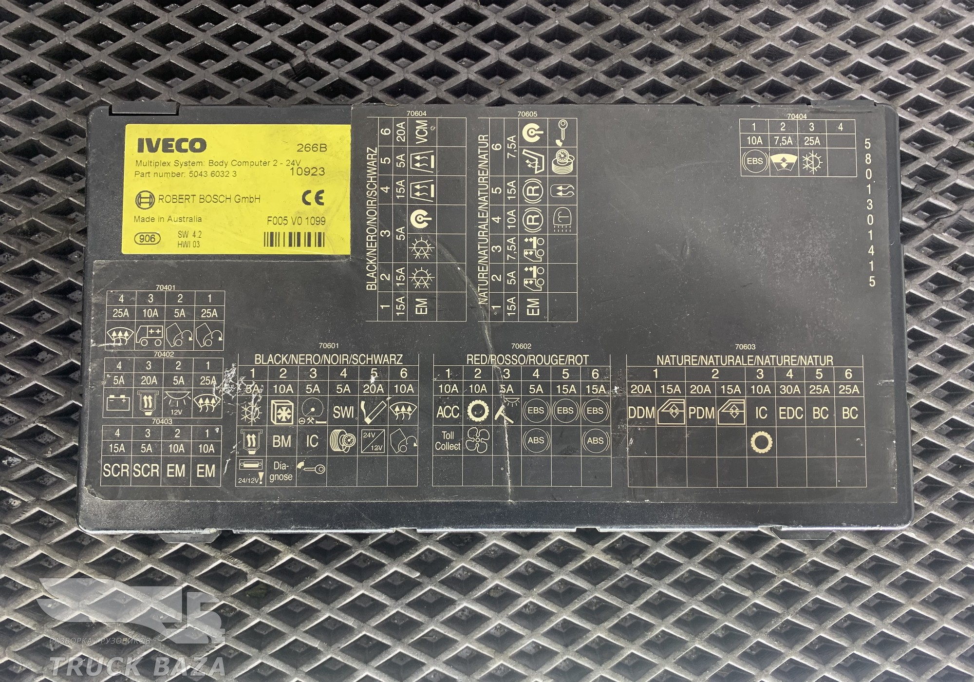 504360323 Электронный блок для Iveco Stralis I (с 2002)
