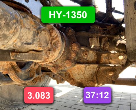 81350106255 Редуктор заднего моста HY-1350 3.083 для Man TGS II (с 2012)