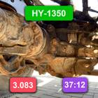 81350106255 Редуктор заднего моста HY-1350 3.083 для Mercedes-Benz