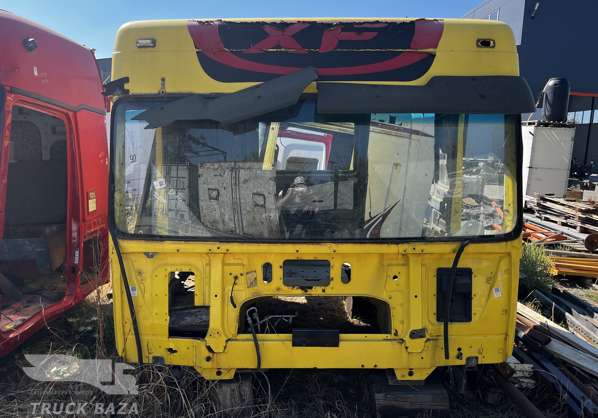 Каркас кабины под распил для Daf XF105 (с 2005)