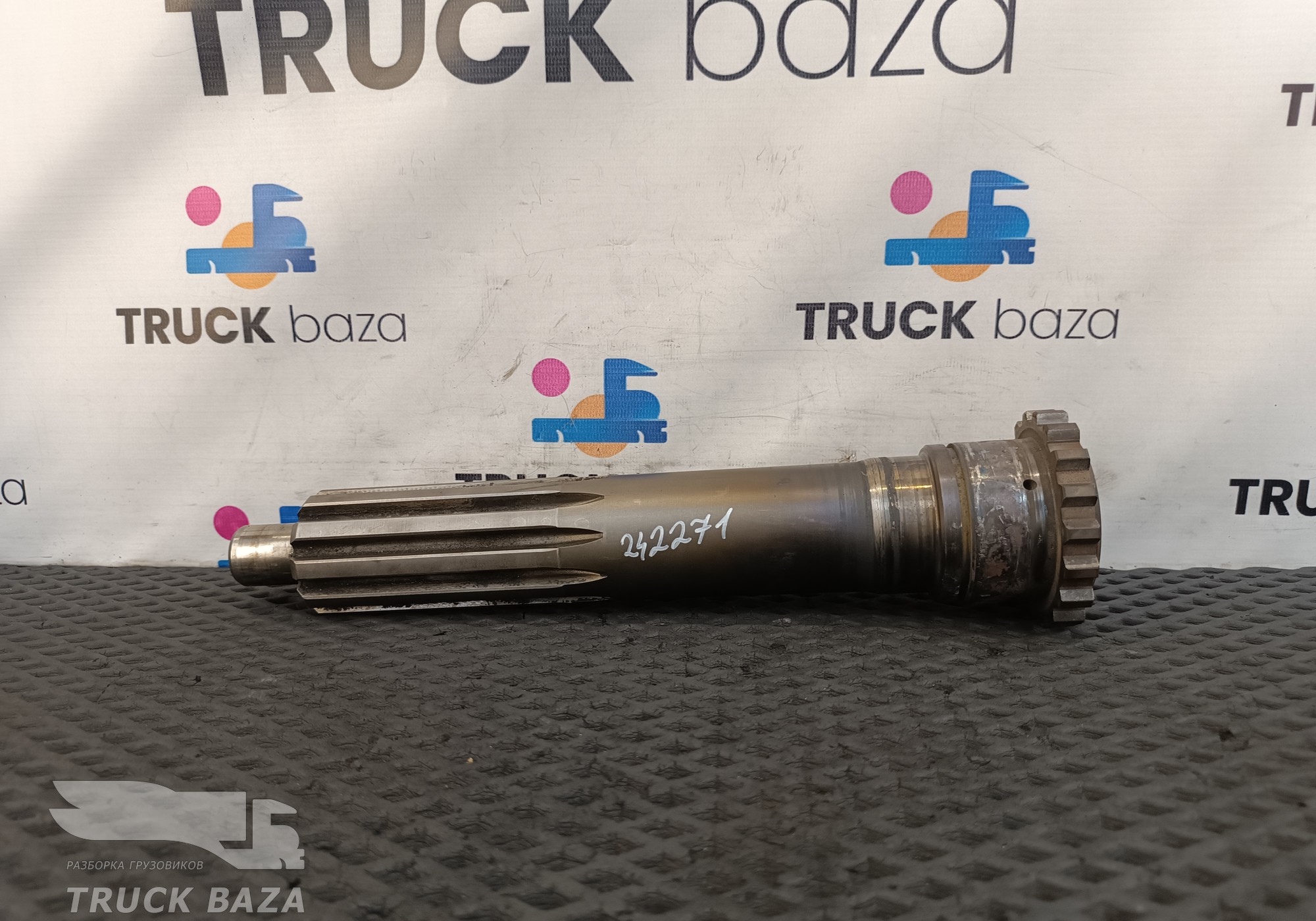 12JS160T1701030 Вал КПП первичный для Shacman X3000 (с 2014)