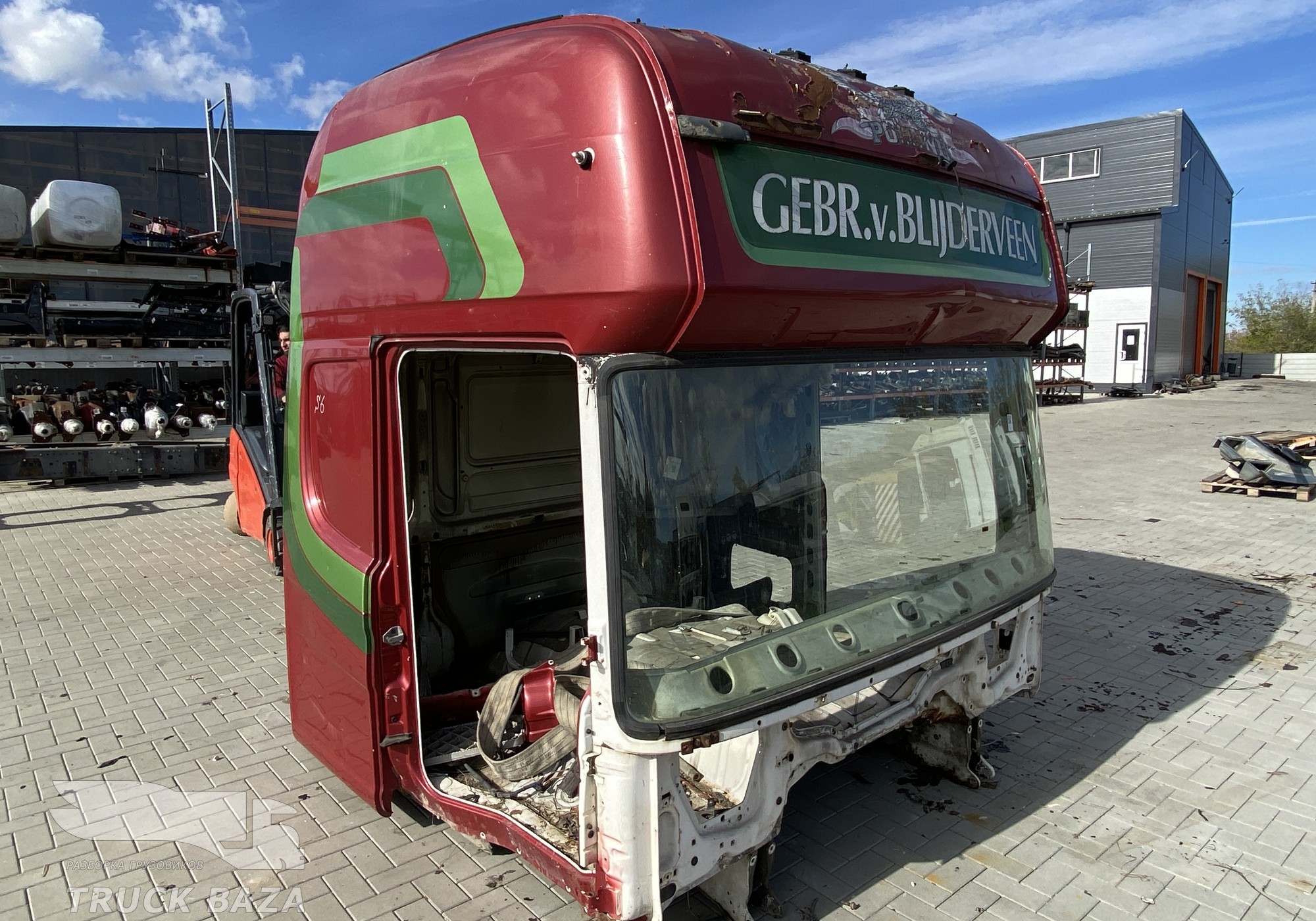 1392247 Каркас кабины под распил для Scania 4-series R (с 1995 по 2007)