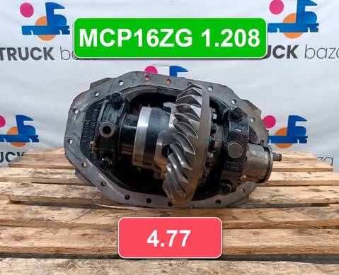712350106392 Редуктор заднего моста MCP16ZG 1.208 4.77 для Sinotruk Howo HW76