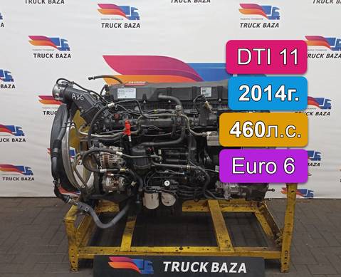 21741436 Двигатель DTI 11 460 л.с. Euro 6 2014 г. для Renault T (с 2013)