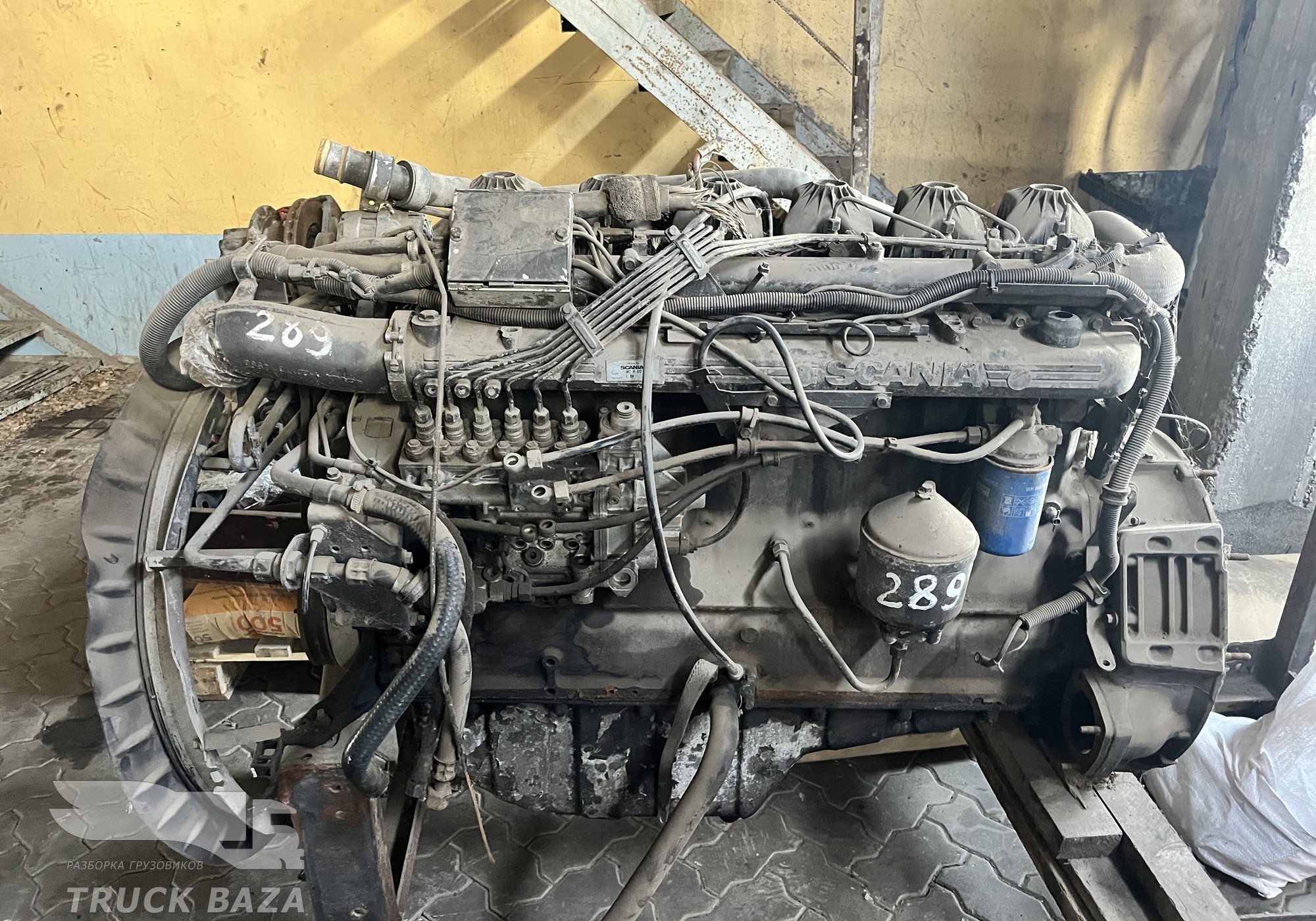 Двигатель DC9 L01 228 л.с для Scania 4-series P (с 1995 по 2007)