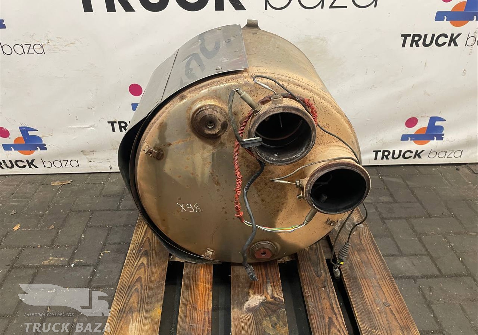 1827547 Глушитель основной для Daf XF105 (с 2005)