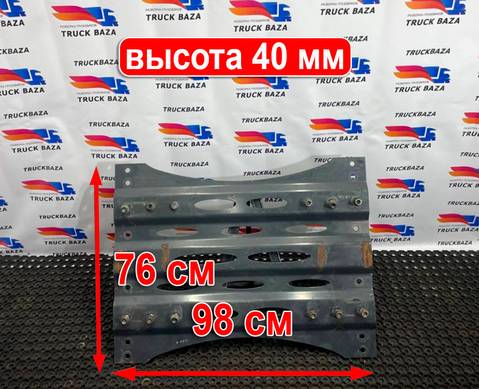 2245137 Плита под седло 70х100х30 для Daf XF106 (с 2012)