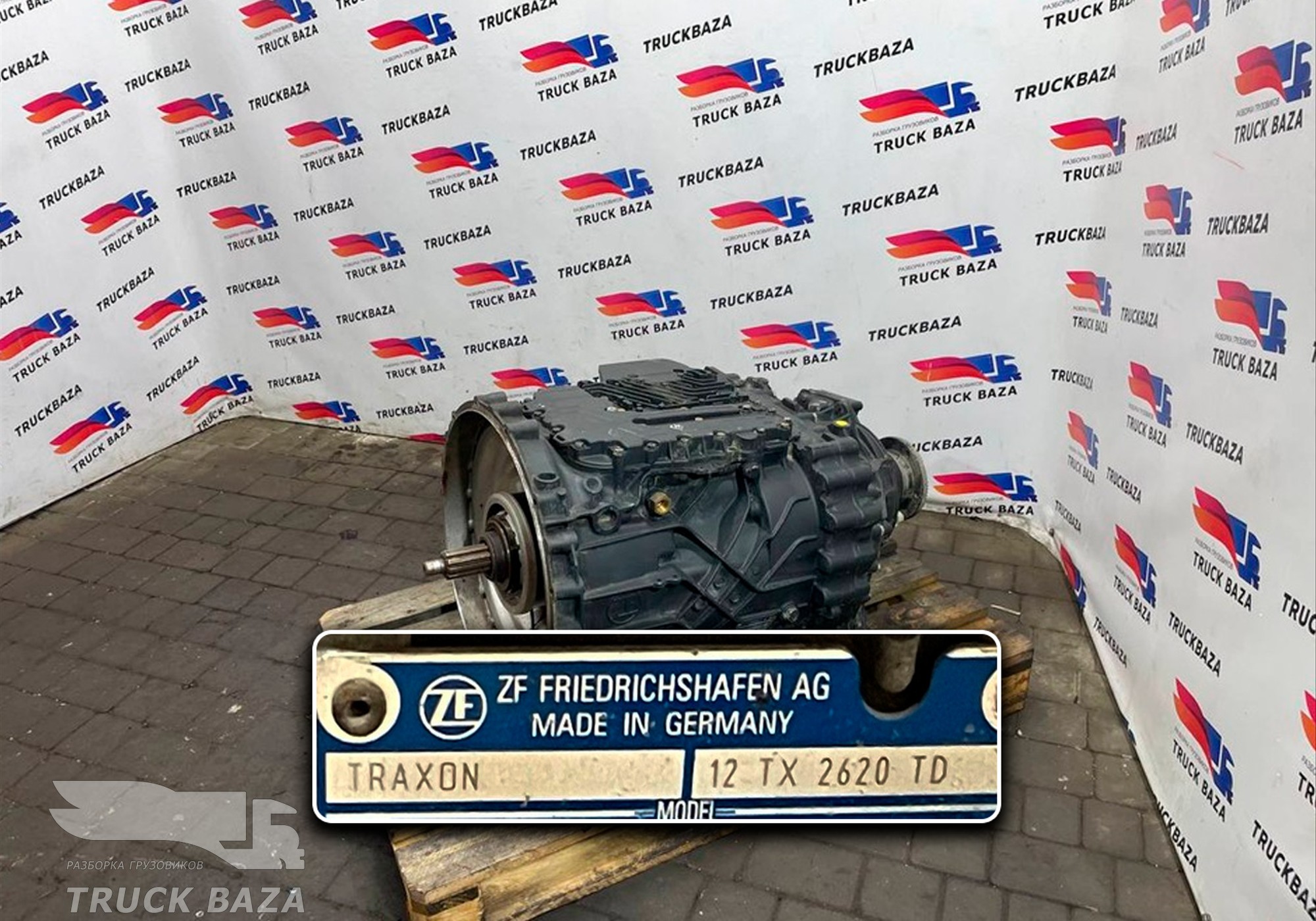 1358001096 АКПП ZF 12TX2620TD TRAXON TRAKSON 2021 год для Ford F-MAX (с 2018)