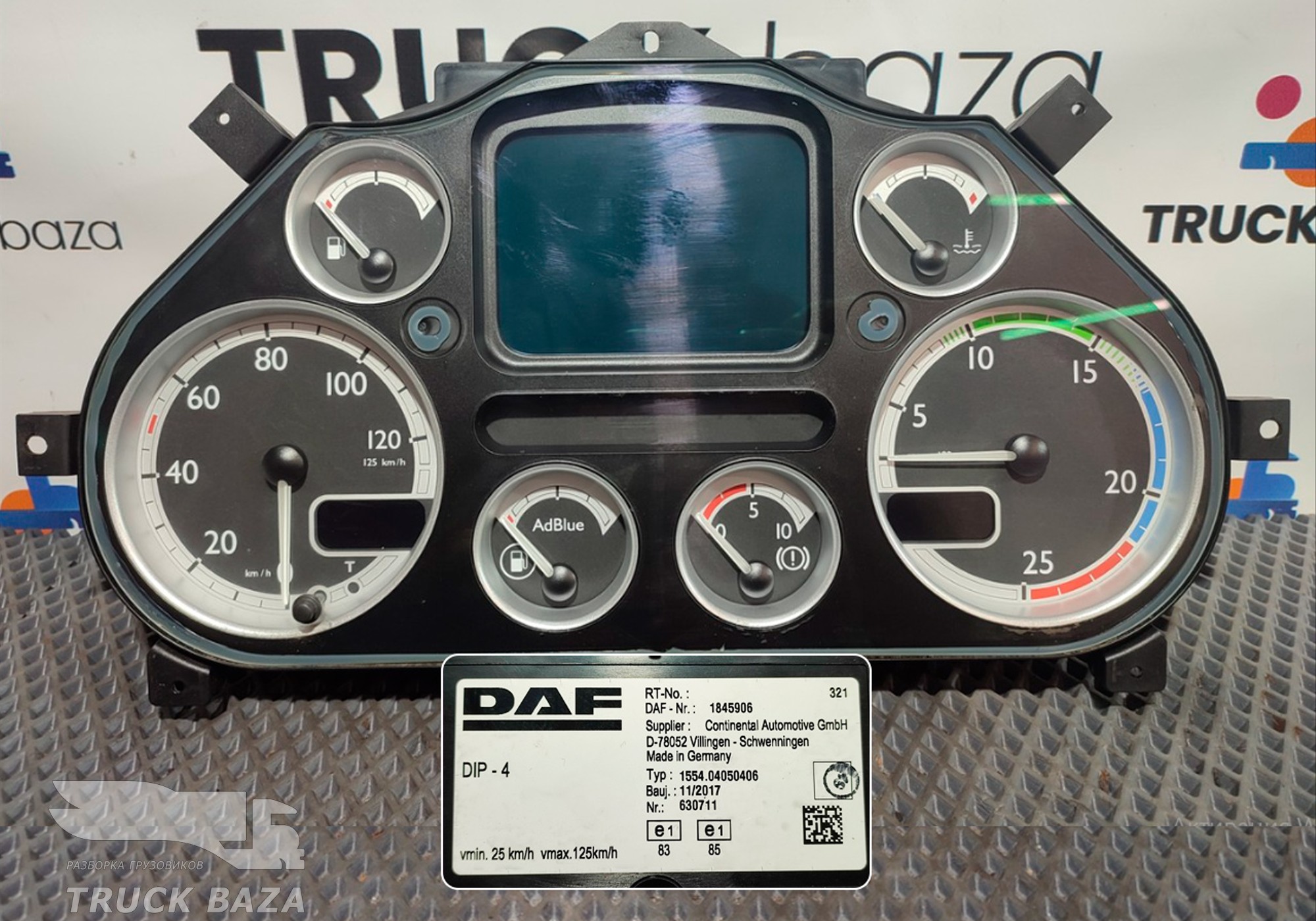 1845906 Панель приборов для Daf CF III (с 2013 по 2017)