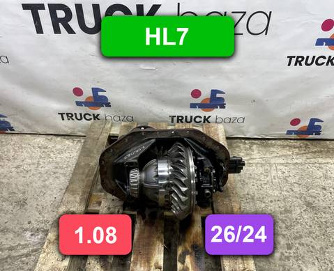 3883510205 Редуктор заднего моста HL7 1.08 (26/24) для Mercedes-Benz SK II (с 1993)