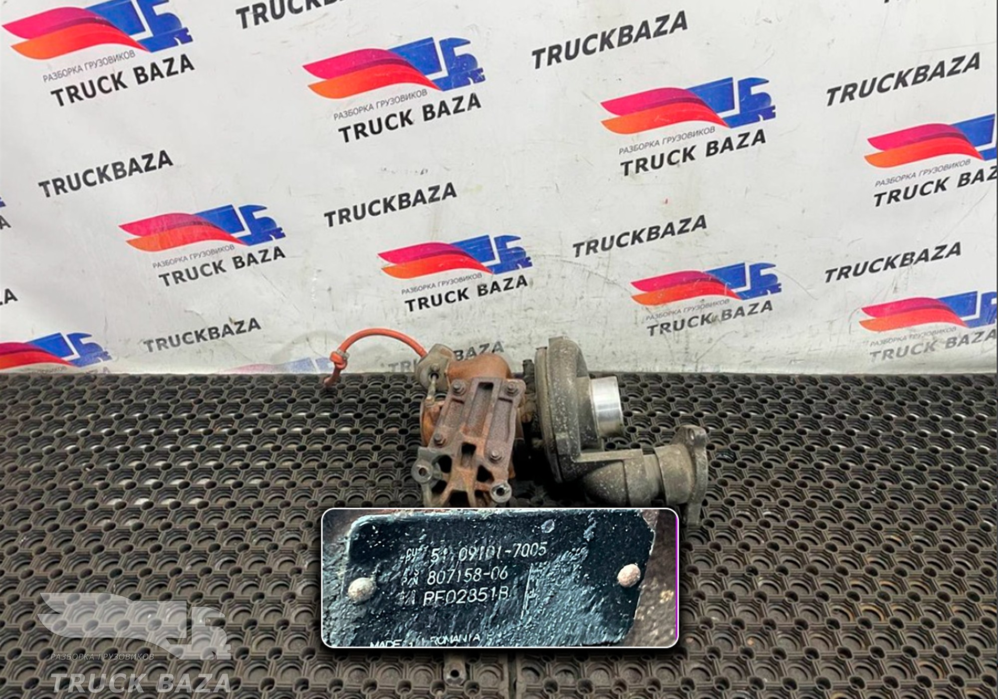 51091017005 Турбина Honeywell для Man TGX II (с 2012)