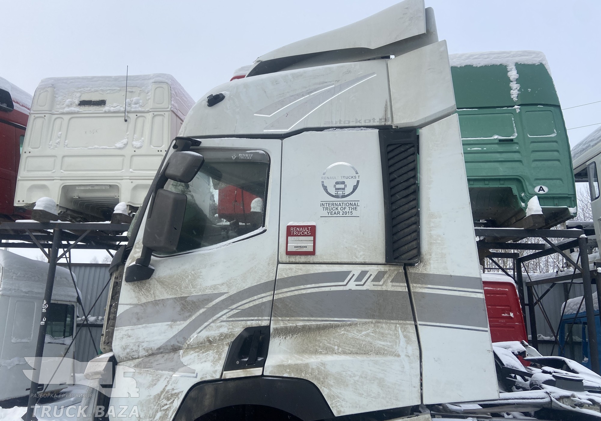 Renault T 2015 г. в разборе