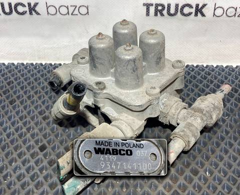 9347141100 Кран защитный 4-х контурный для КАМАЗ