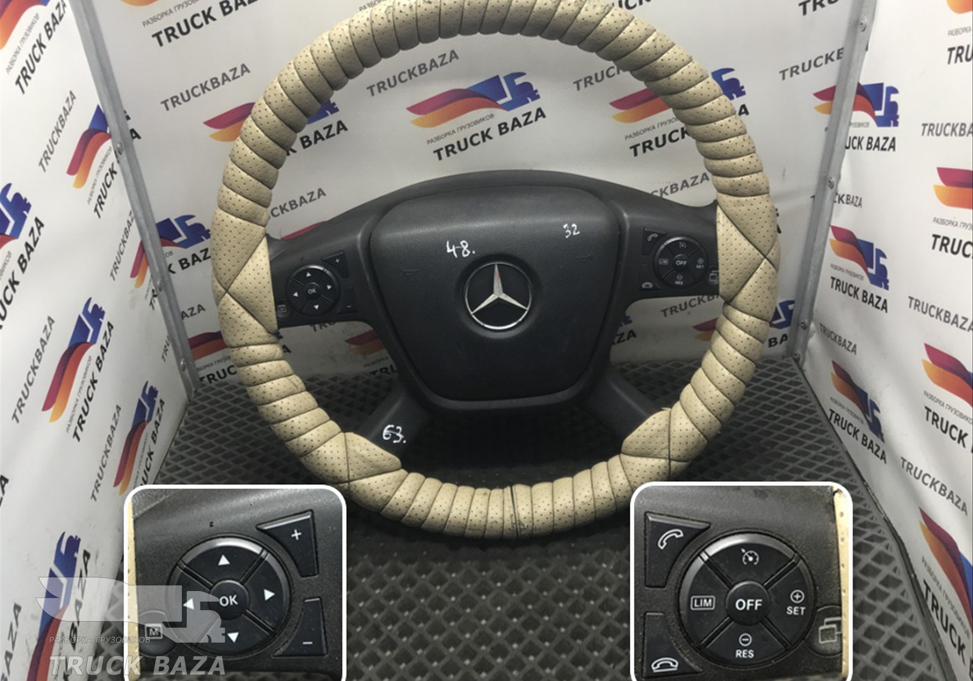 9604603503 Руль для Mercedes-Benz Actros New Actros MP4 (с 2011)