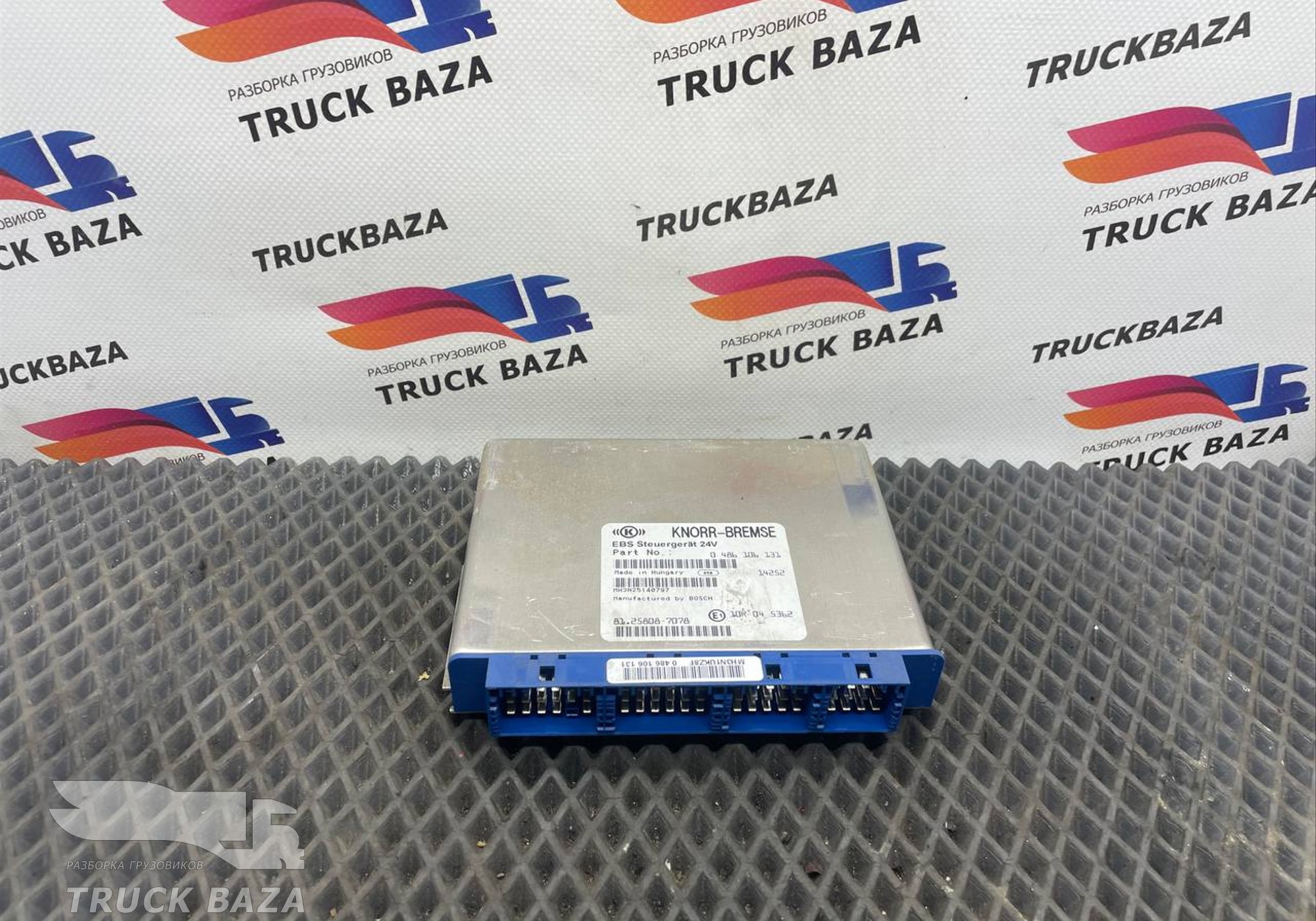 81258087078 Блок управления EBS Steuergerat 24V для Man TGX II (с 2012)