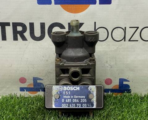 0024317005 Кран тормозной главный для Scania