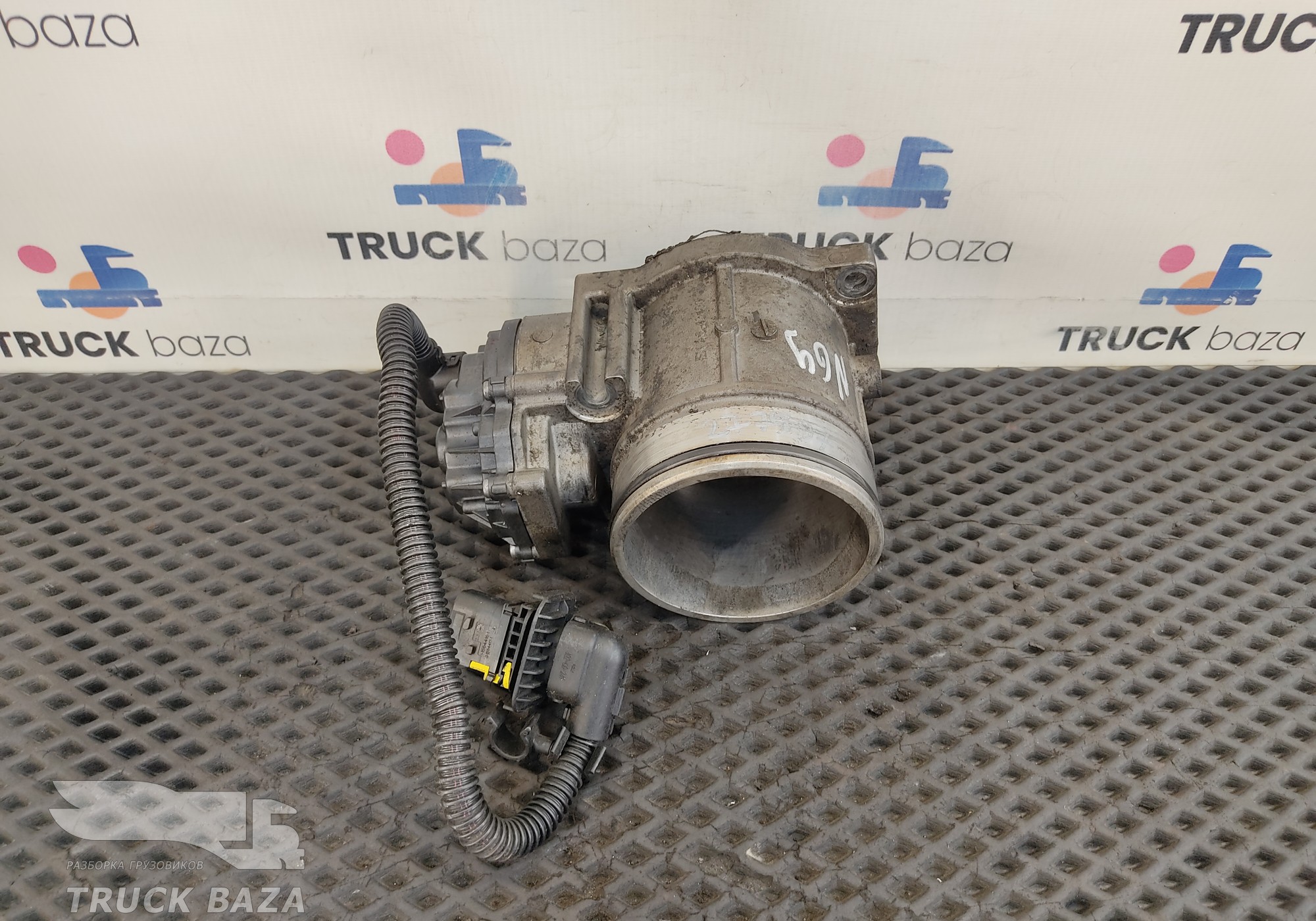 51094137018 Заслонка дроссельная для Man TGX II (с 2012)