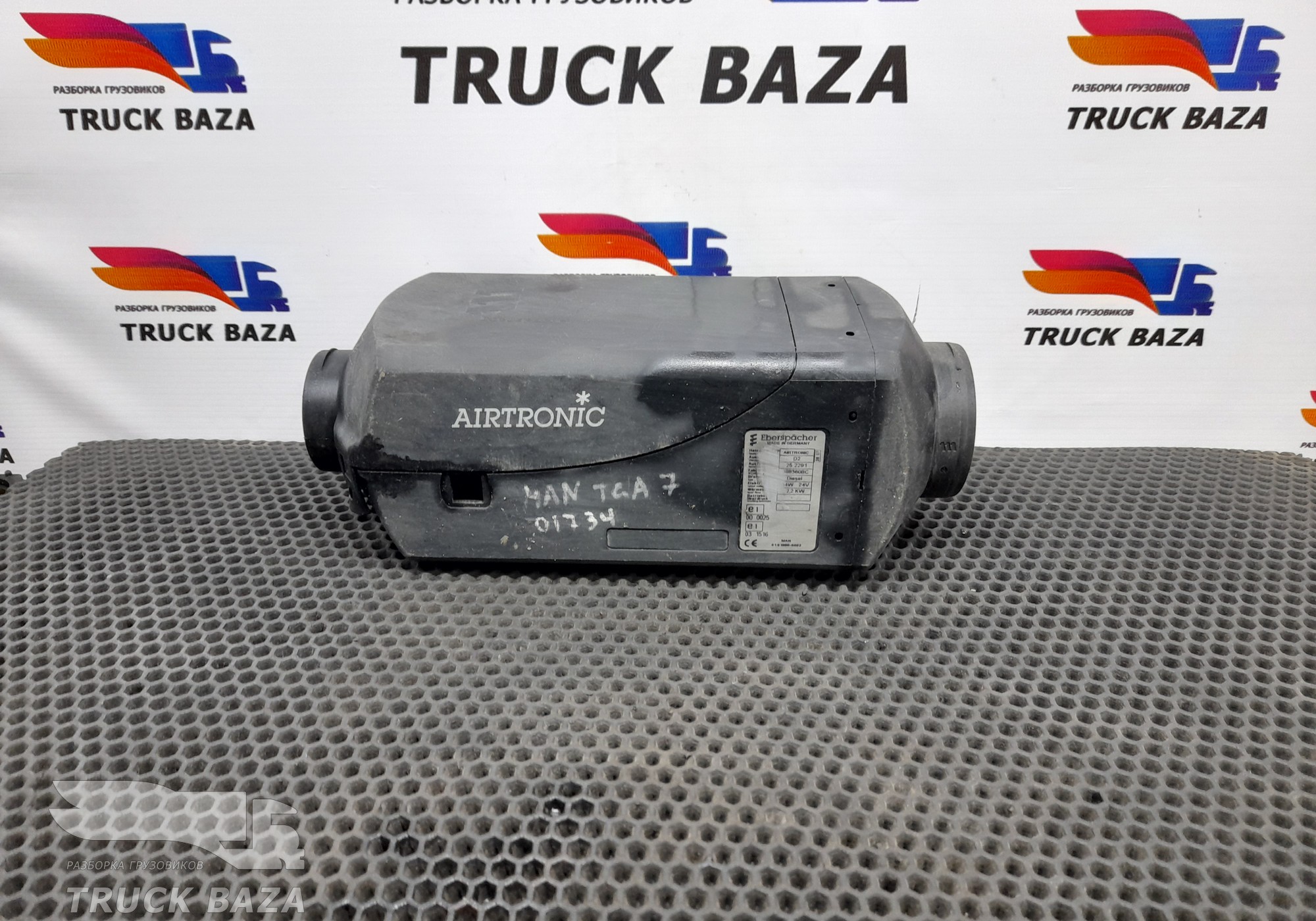 81619006403 Корпус отопитель автономного для Man TGA