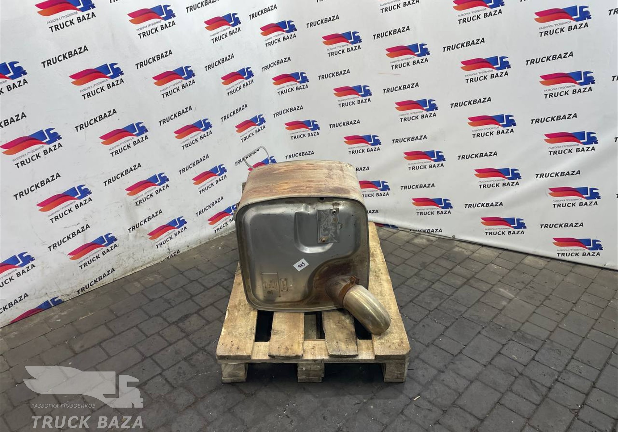 612650130051 Глушитель основной для Shacman X3000 (с 2014)