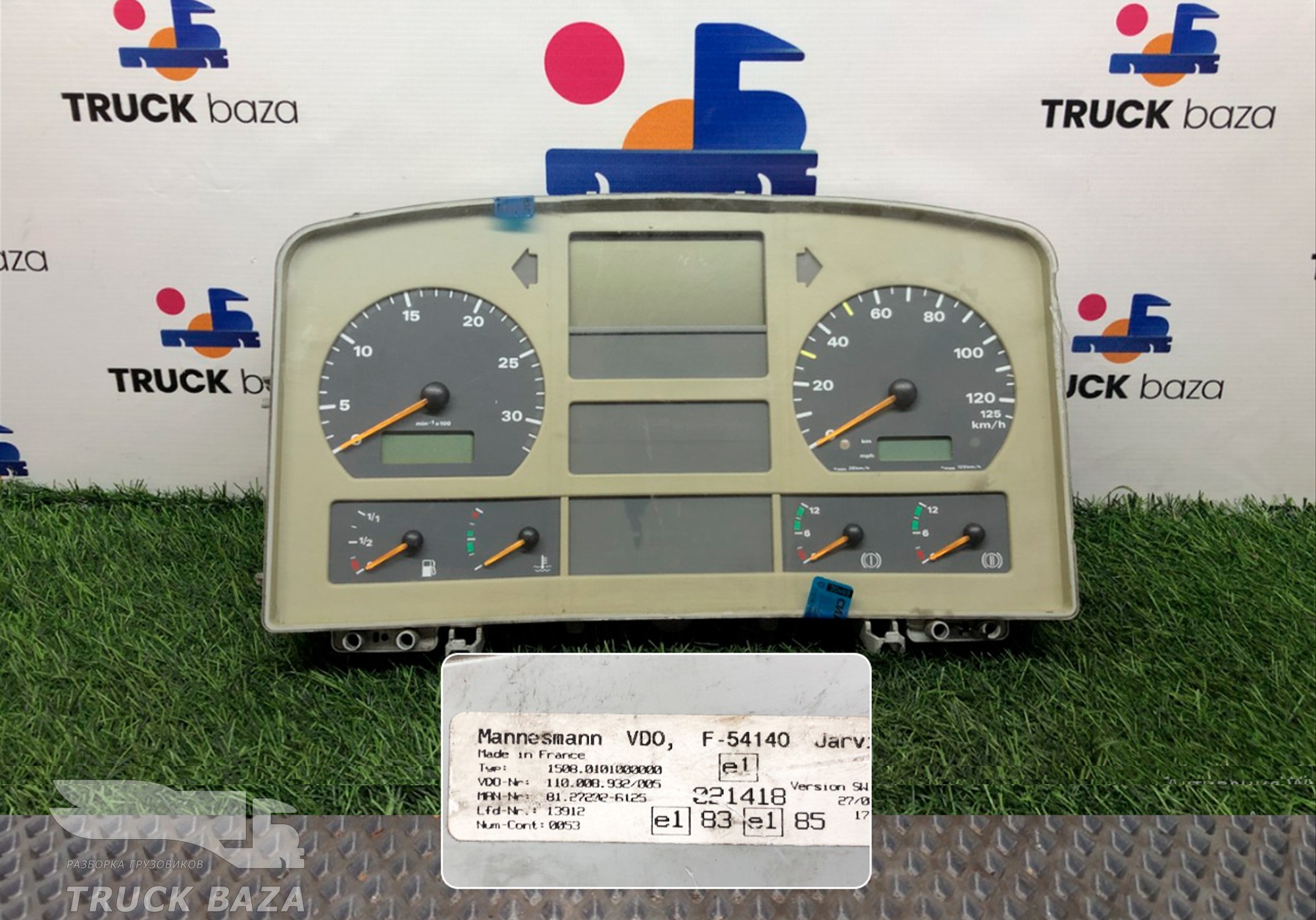 81272026125 Панель приборов для Man TGM