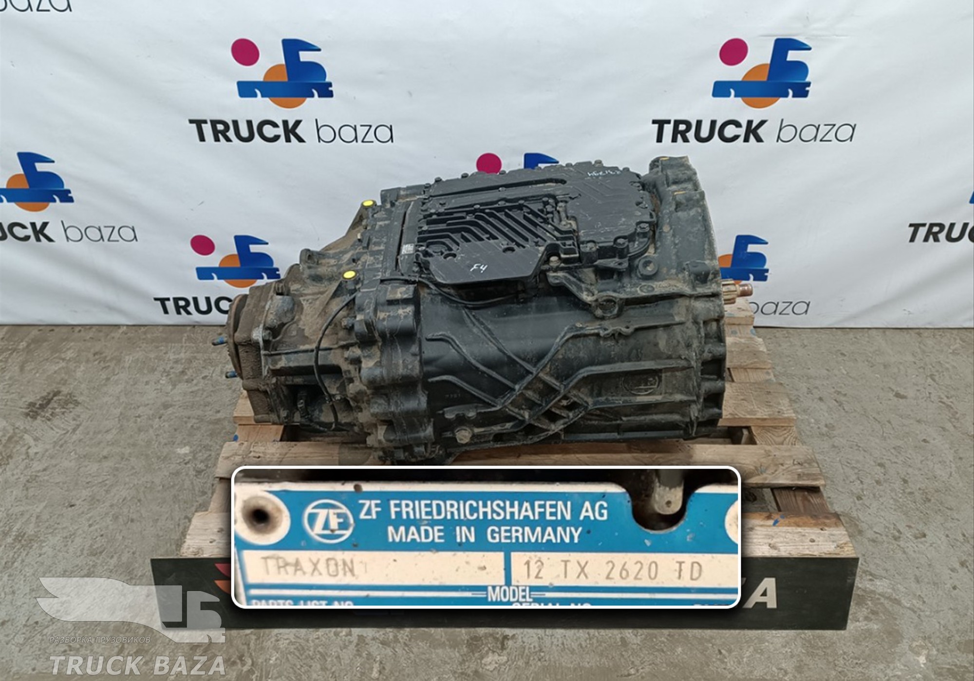 1358001096 АКПП ZF 12TX2620TD TRAXON TRAKSON 2021 год для Ford F-MAX (с 2018)