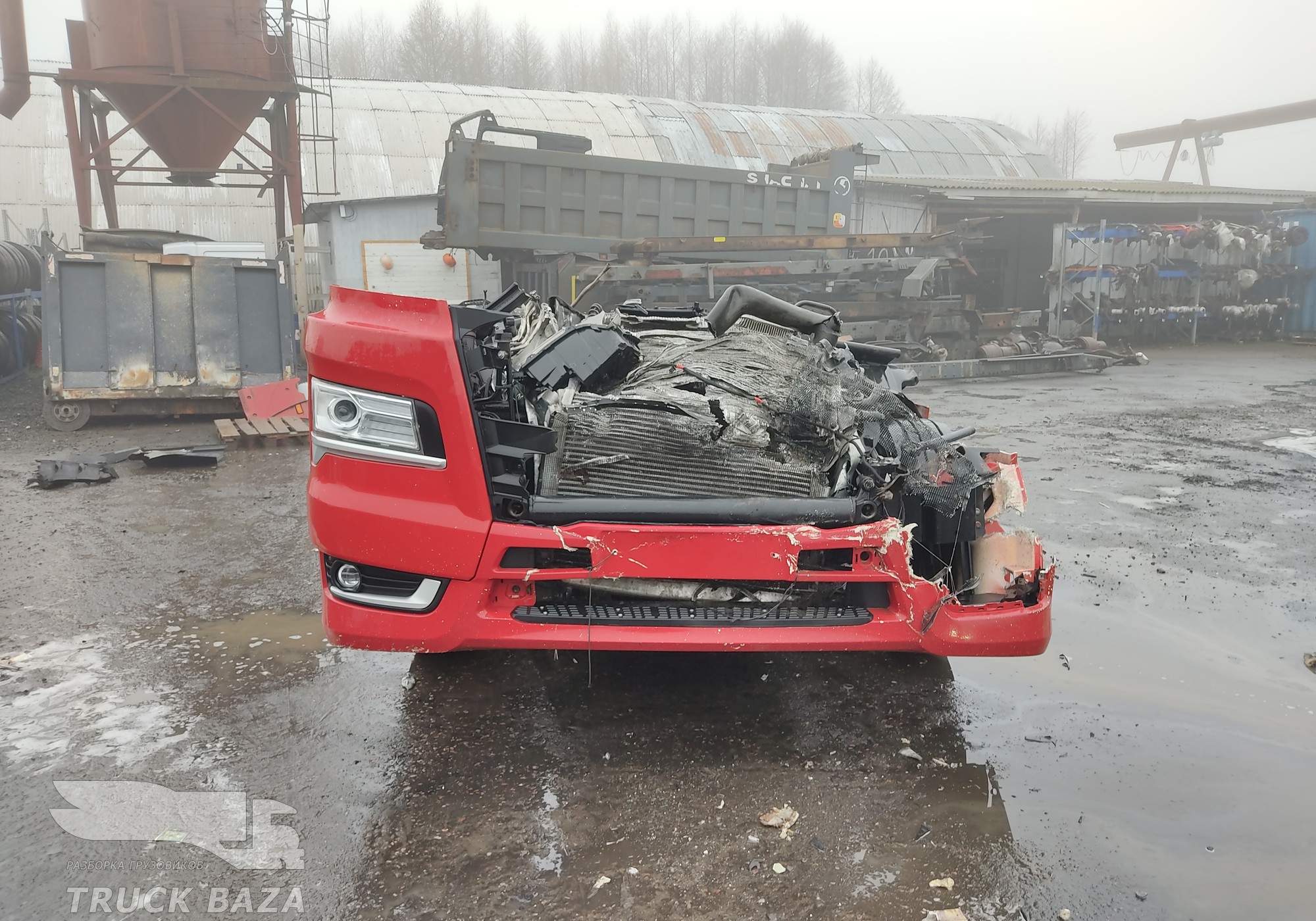 КАМАЗ 54901 в разборе