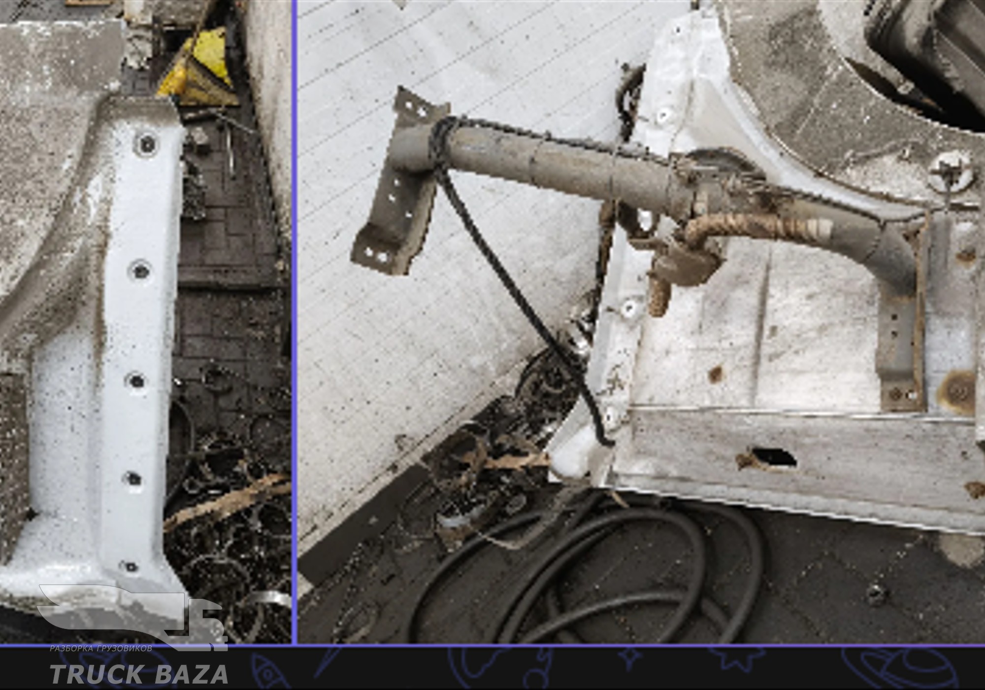 812W615100829 Корпус подножек правый для Sinotruk Sitrak C7H