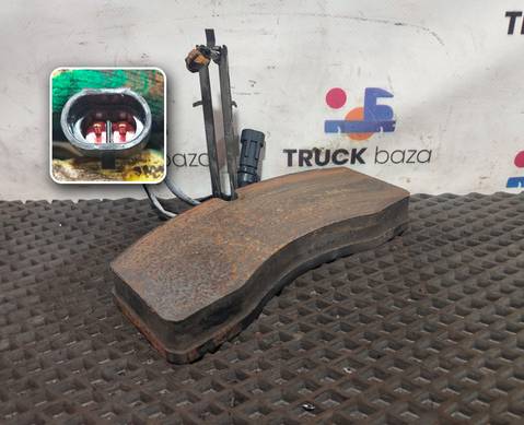 640322562 Колодка тормозная с датчиком износа для Faw J7 (с 2018)