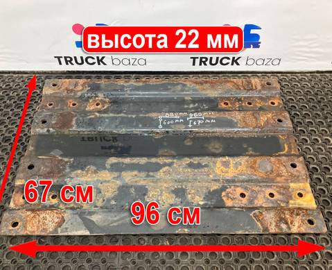 M022269 Плита седла 22 мм для КАМАЗ 5490 (с 2013)