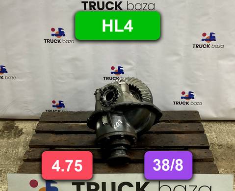 004518281 Редуктор заднего моста HL4 4.75 (38/8) для Mercedes-Benz Atego I (с 1998 по 2004)