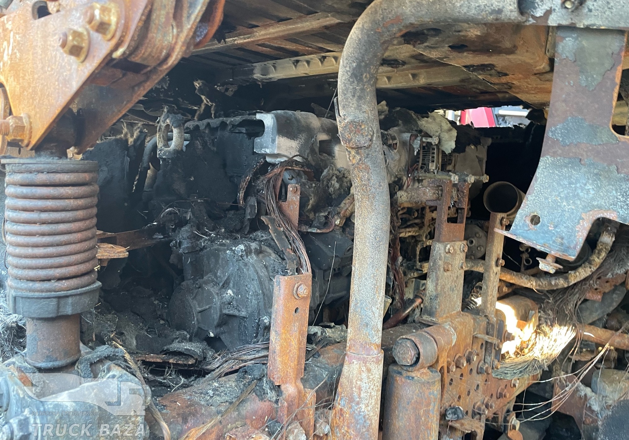 КАМАЗ 54901 в разборе