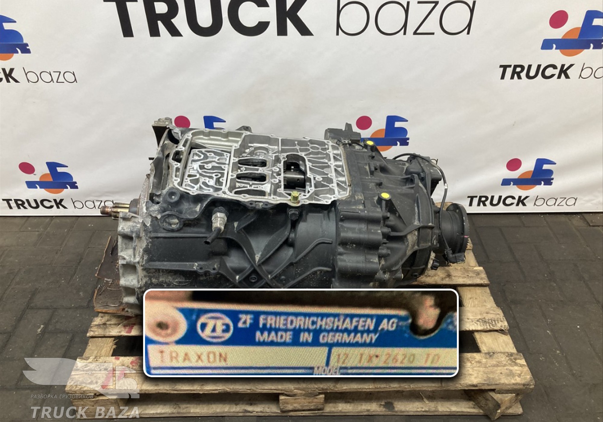 АКПП ZF 12TX2621TD TRAXON TRAKSON 2021 год для Ford F-MAX (с 2018)