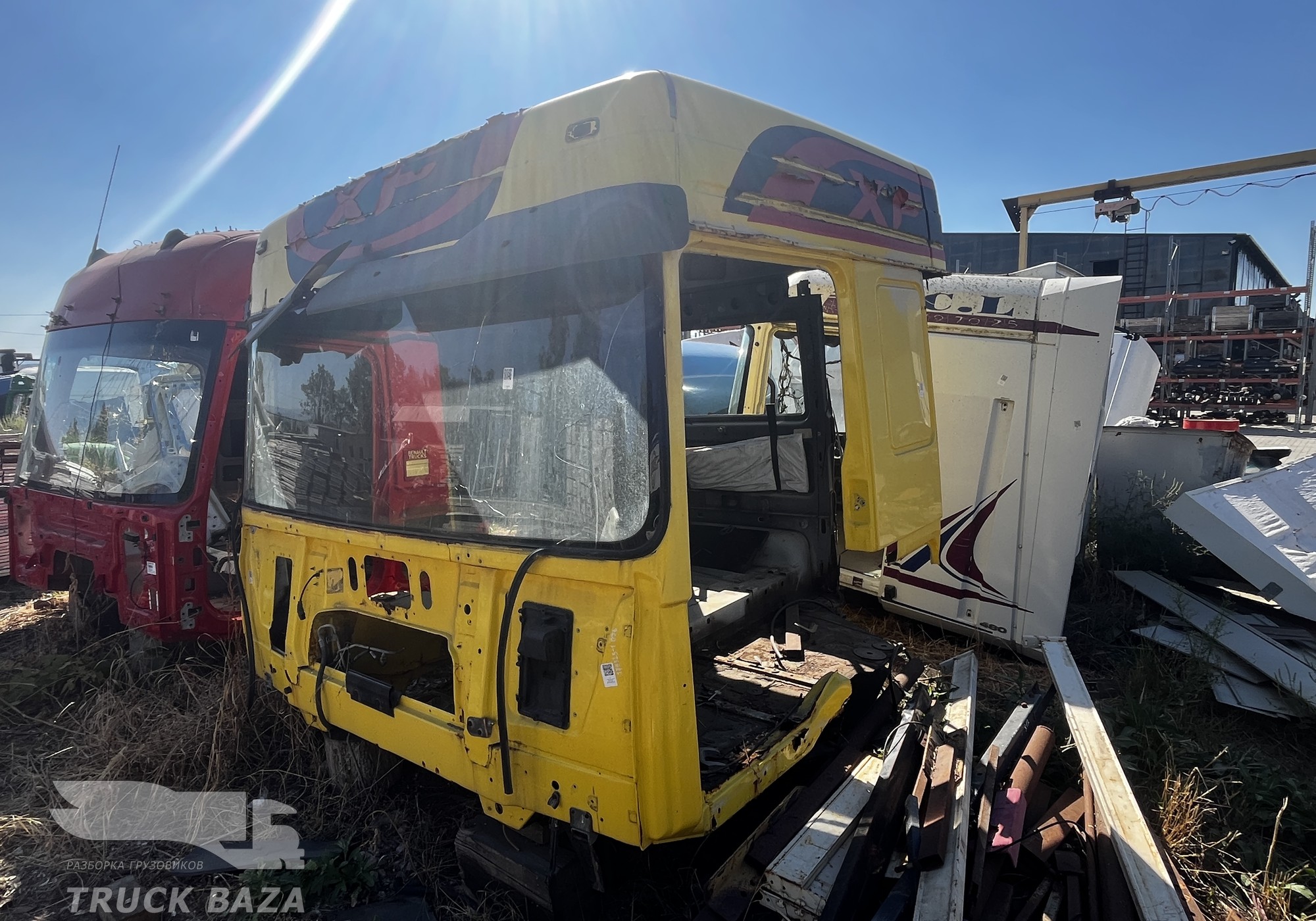 Четверть кабины левая передняя часть для Daf XF105 (с 2005)