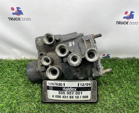 A0004318313 Кран управления тормозами прицепа для Mercedes-Benz Axor II (с 2004 по 2010)