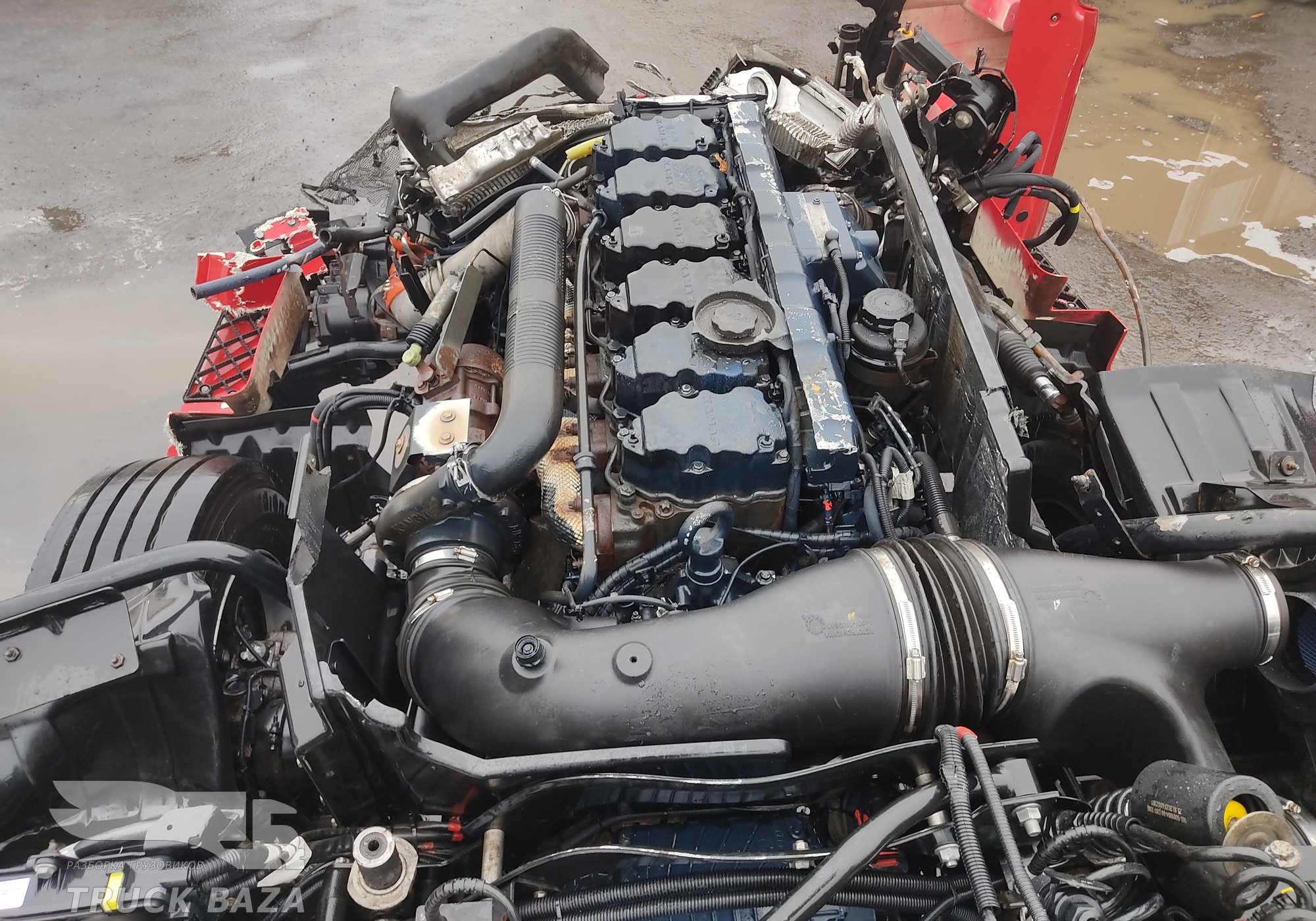 КАМАЗ 54901 в разборе