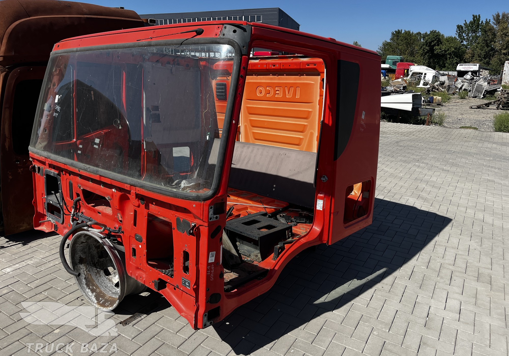 Четверть кабины левая передняя часть для Iveco Stralis I (с 2002)