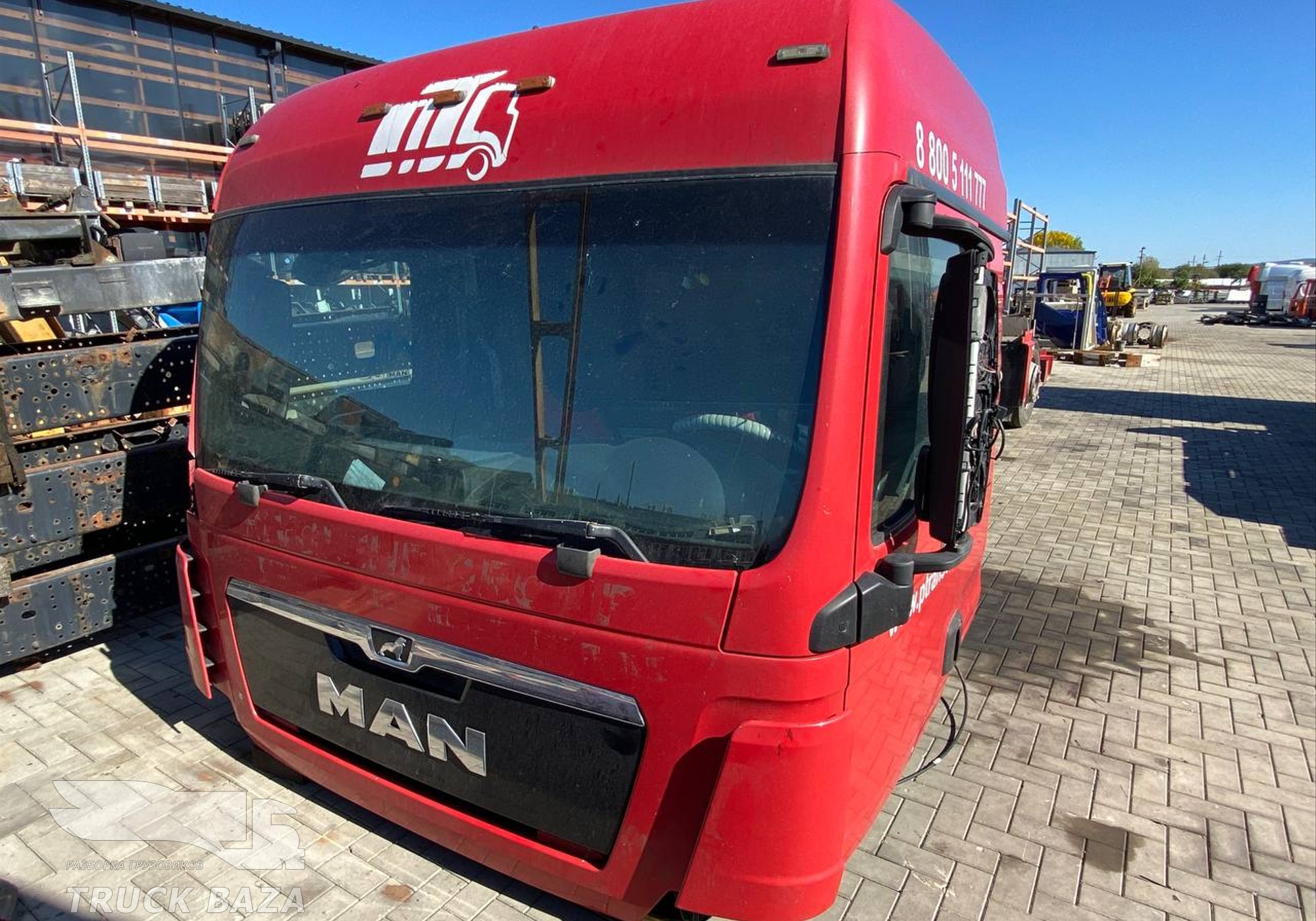 Кабина средняя МКПП (цена неактуальна) для Man TGX II (с 2012)