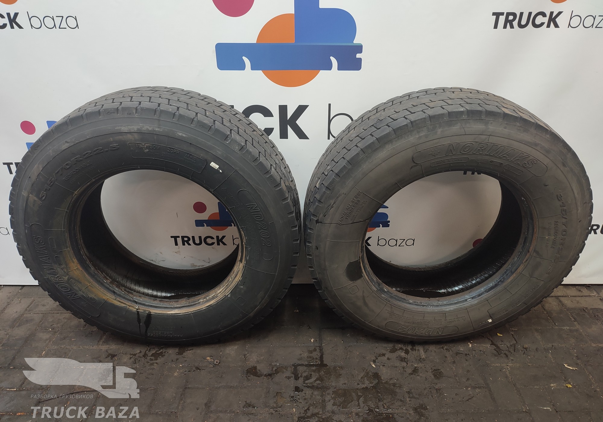Шины NORMAKS ND202 315/70 R22.5 для Полуприцепы Нефаз