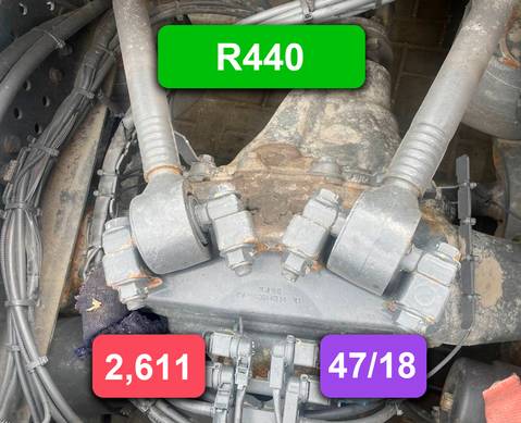 A0003504303 Редуктор заднего моста R440 - 13A/C22.5 (цена неактуальна) для Mercedes-Benz Actros New Actros MP4 (с 2011)