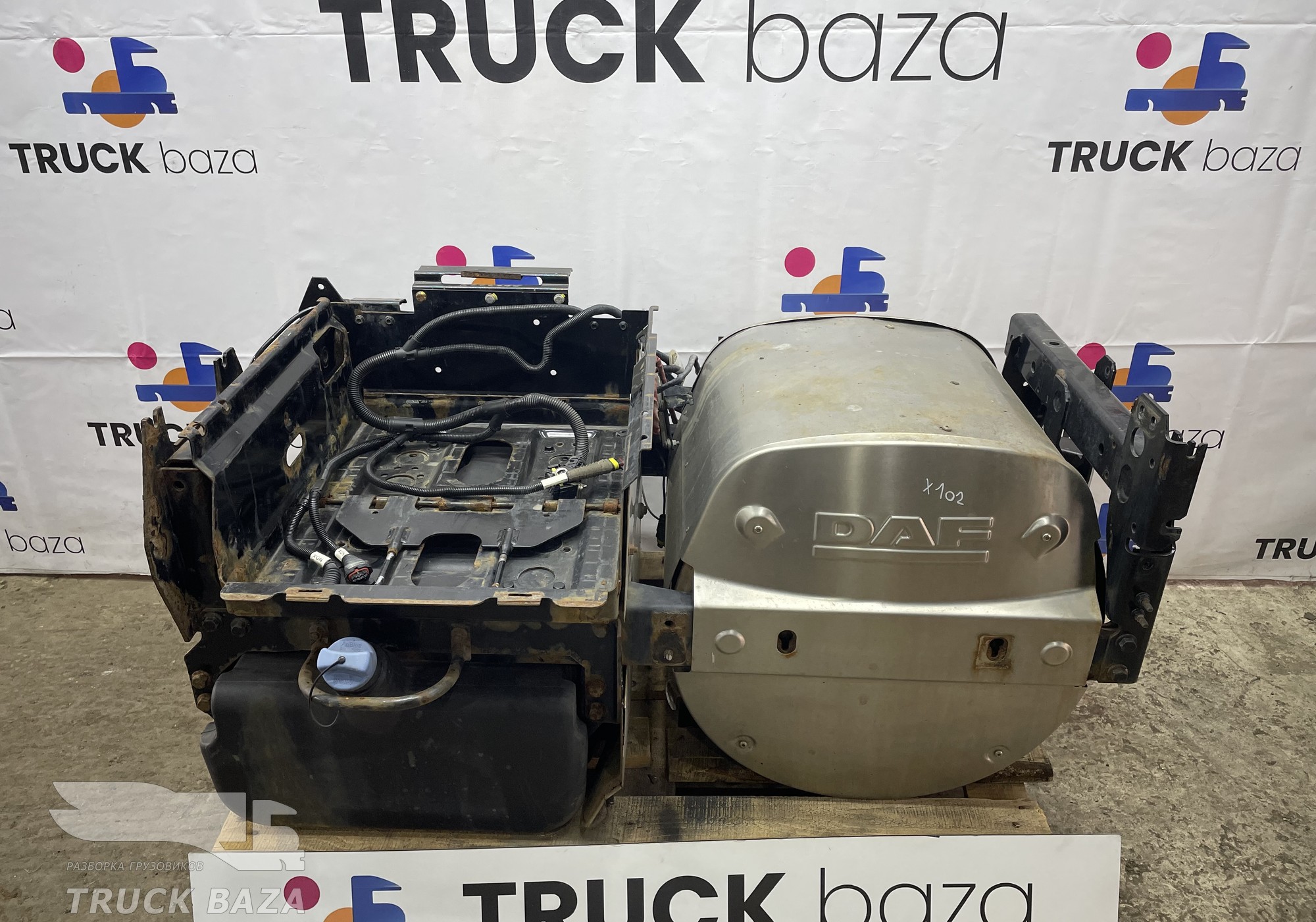 1827547 Глушитель основной в сборе для Daf XF105 (с 2006 по 2020)