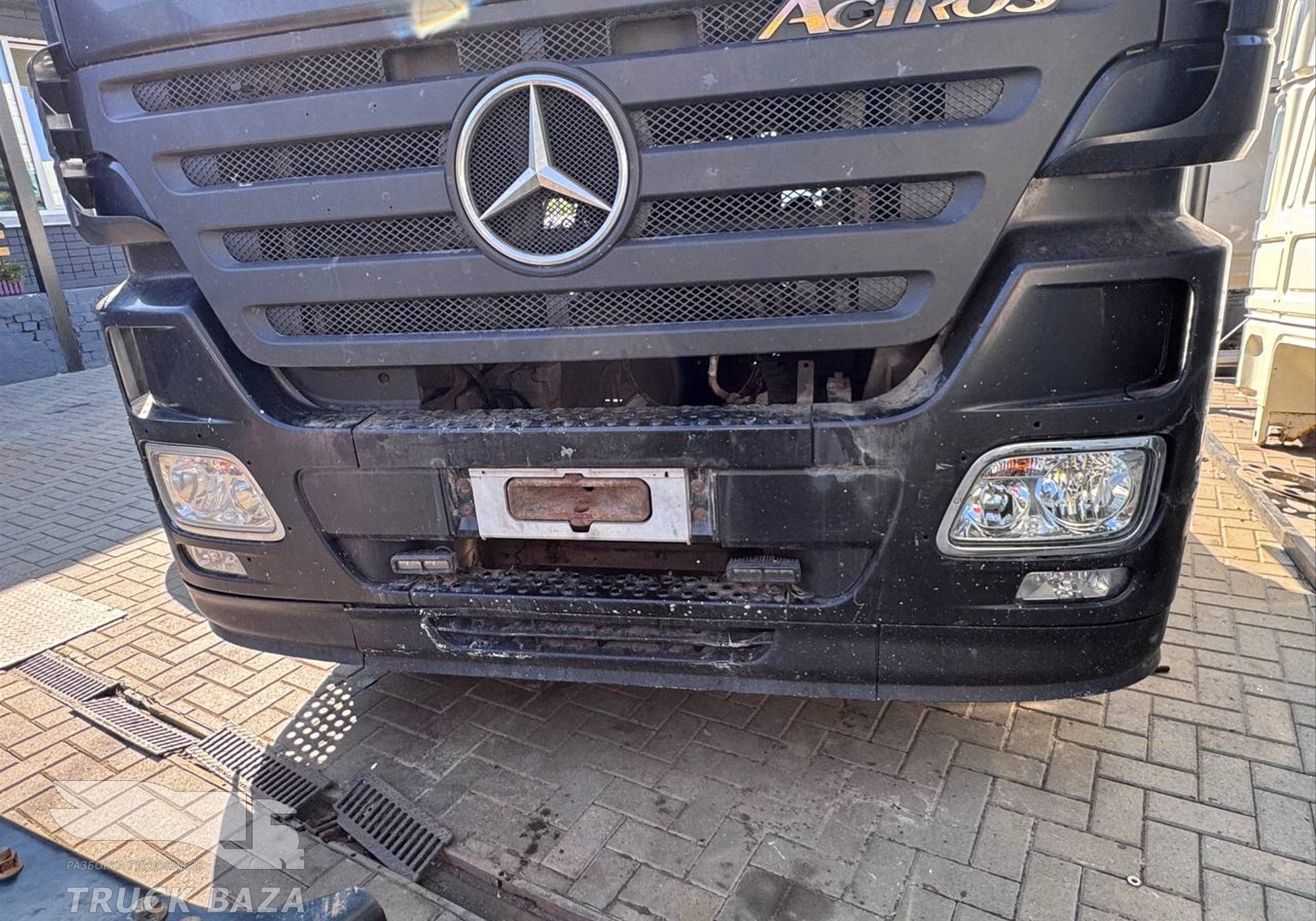 Ноускат бампер в сборе для Mercedes-Benz Actros MP3 (с 2008)