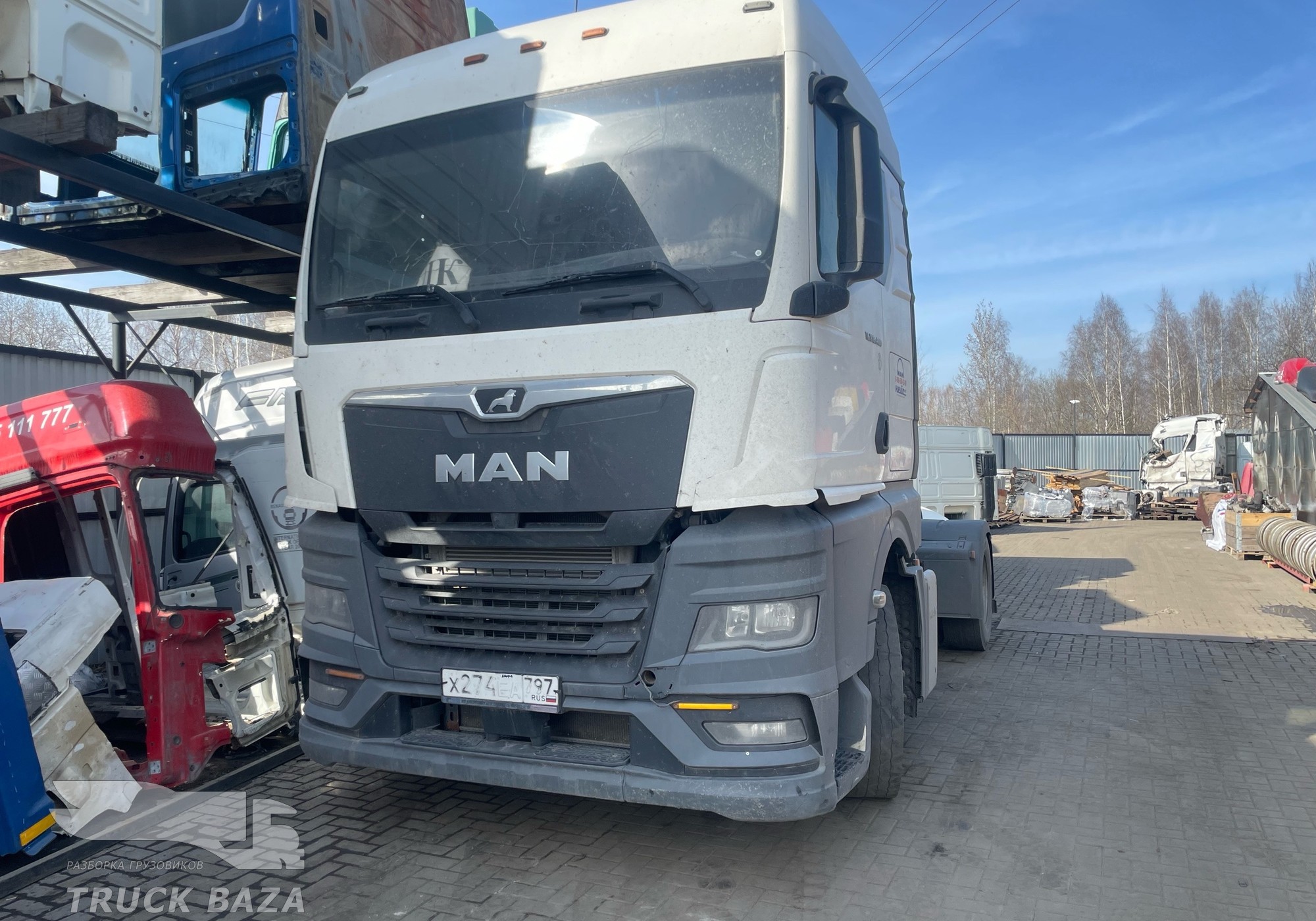 Man TGX TG3 2021 г. в разборе