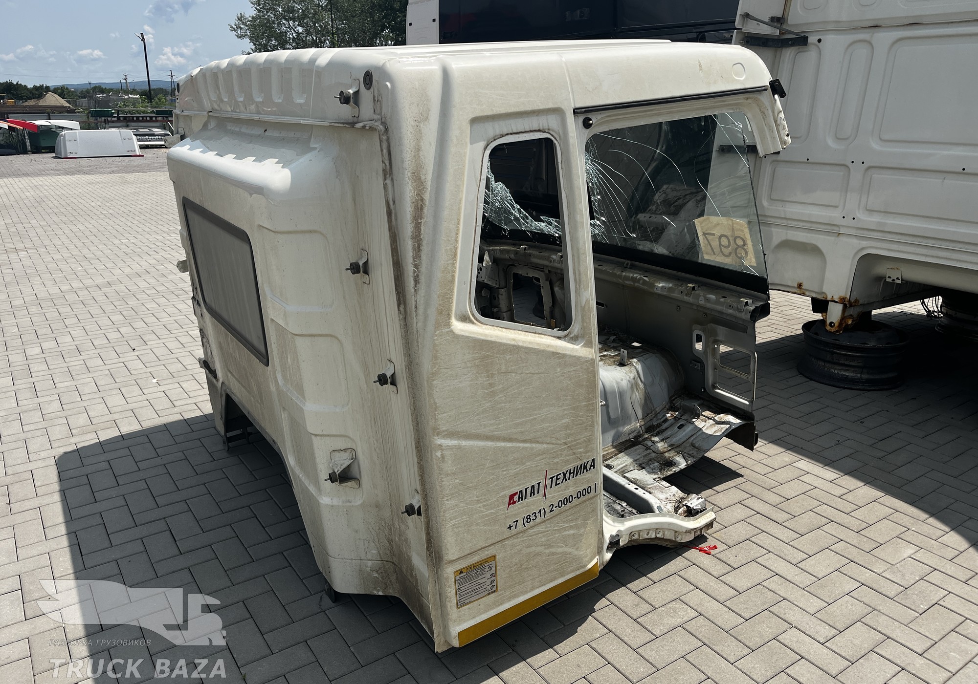 Четверть кабины правая задняя часть для Faw J6 (с 2007)