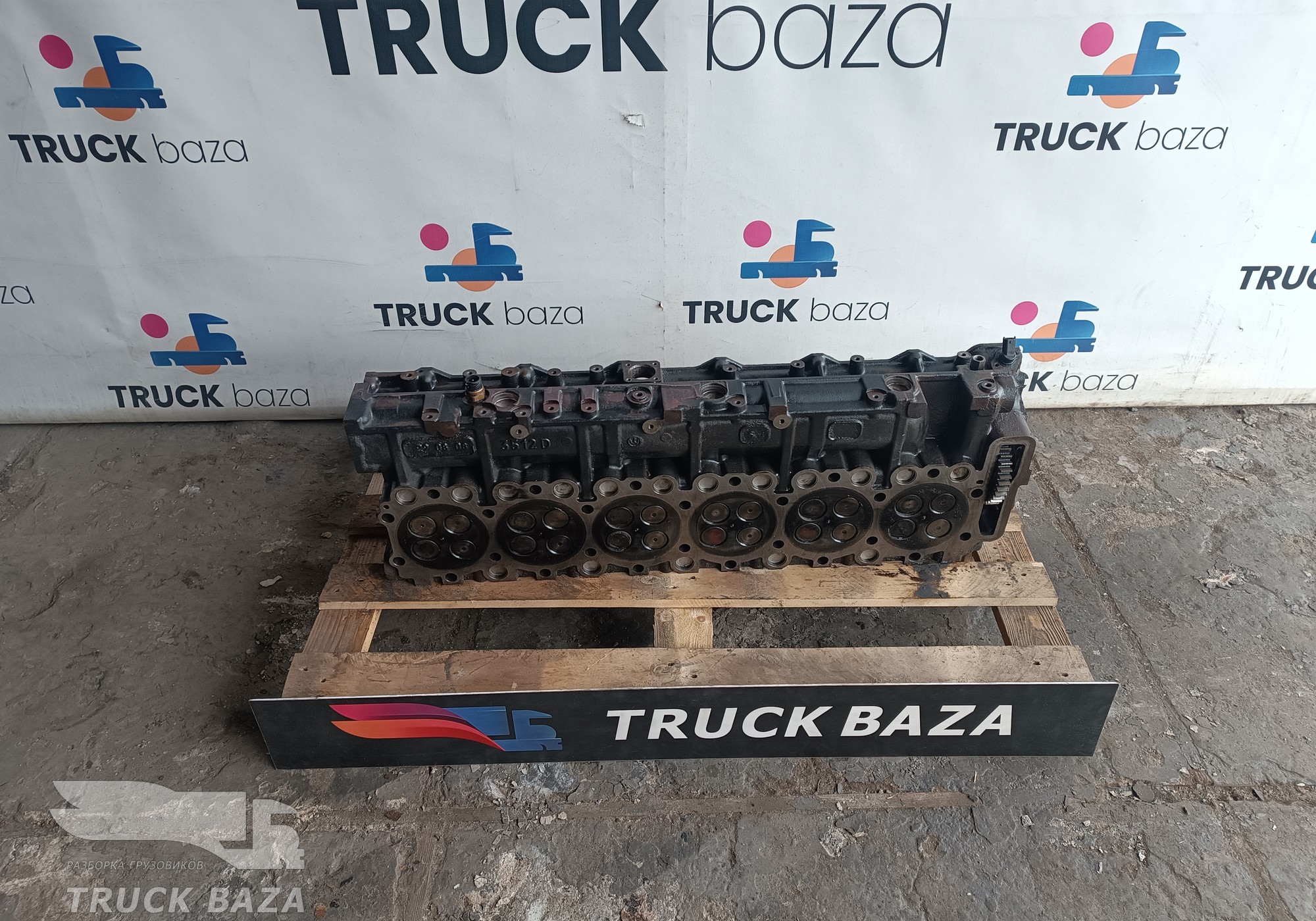 51031006170 Головка блока цилиндров D2066 / D2676 для Man TGS