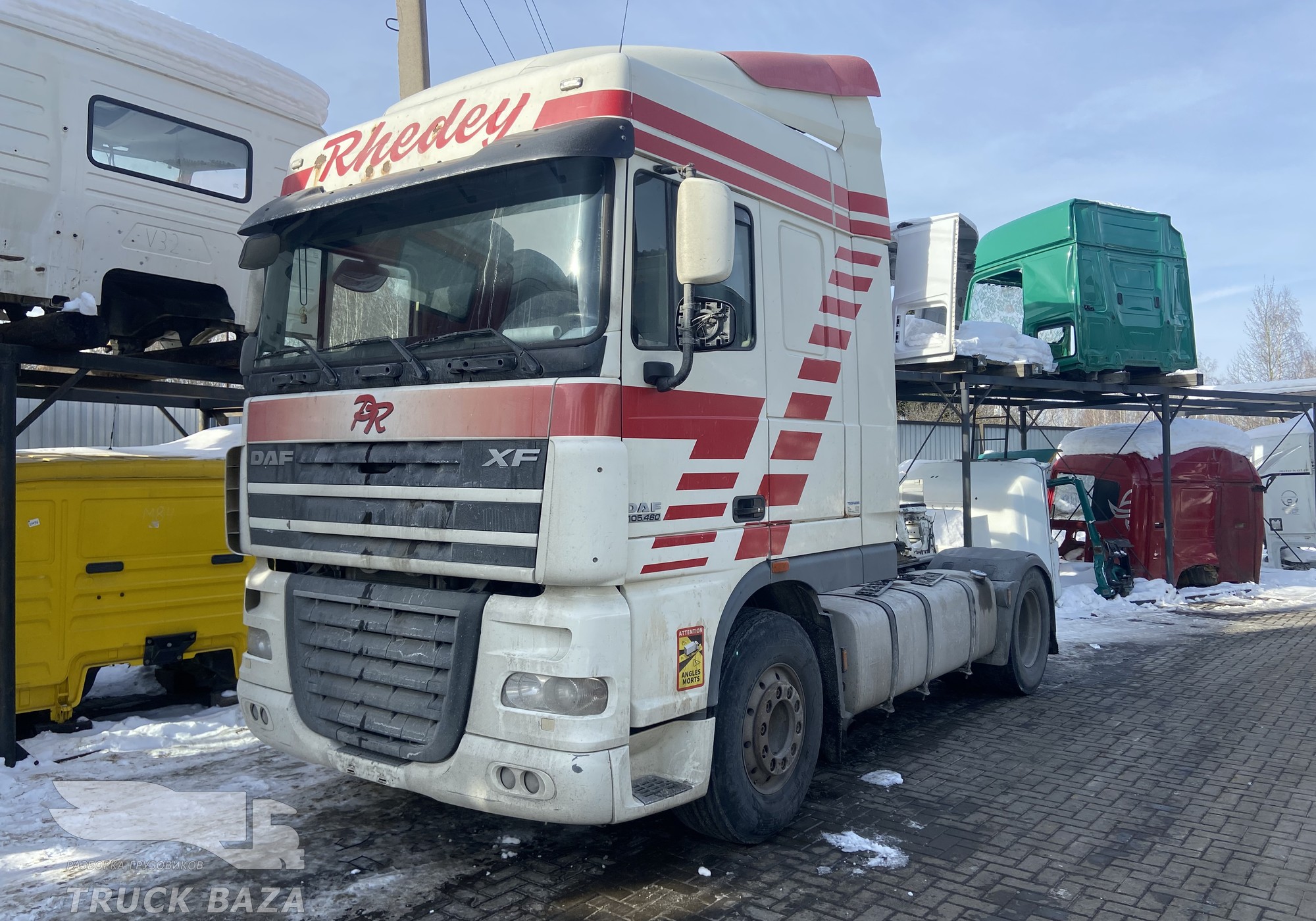 Daf XF105 2012 г. в разборе