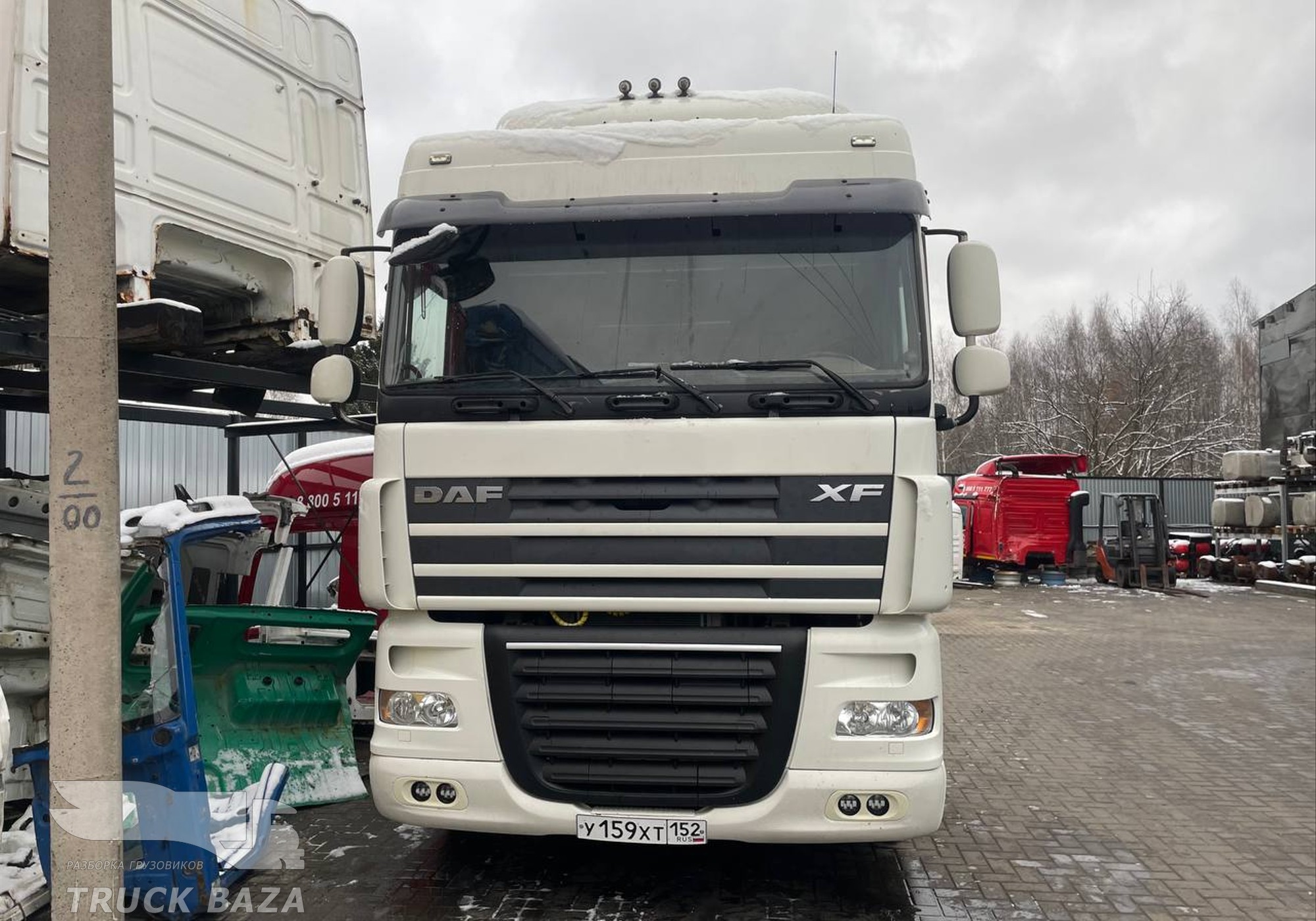 Daf XF105 2012 г. в разборе