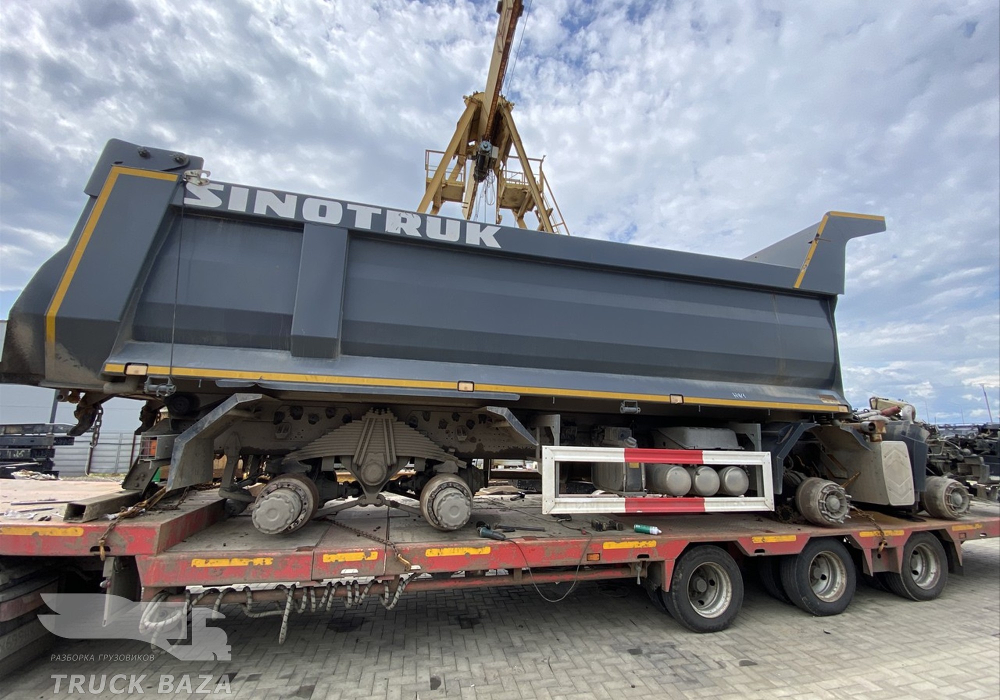 Кузов самосвальный HOWO T5G 8x4 для Sinotruk Howo T5G
